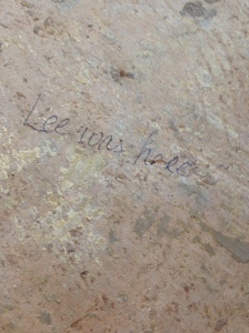 Lee Was Here